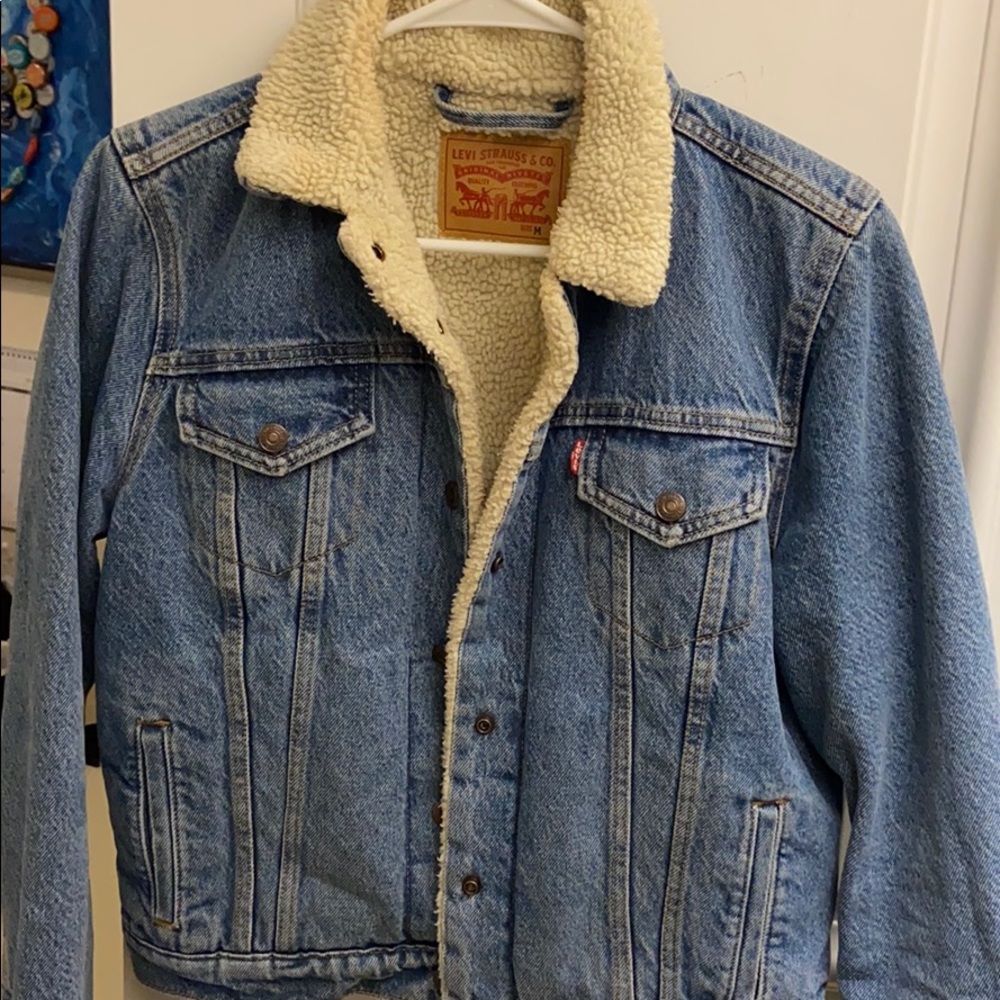 Levi lined denim jacket